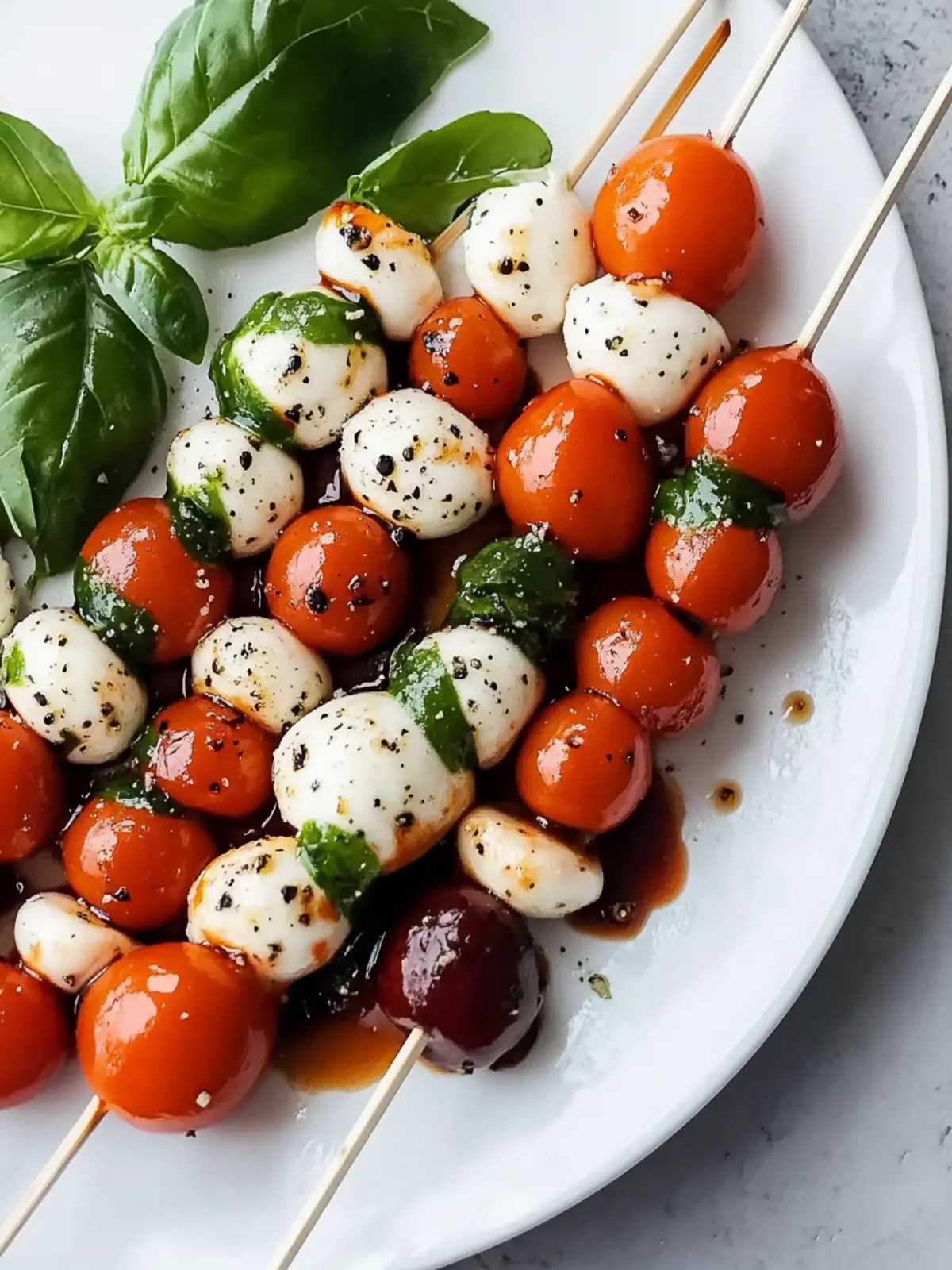 Caprese Salad Skewers: Fresh Bites for Your Next Party 4 Caprese Salad Skewers
