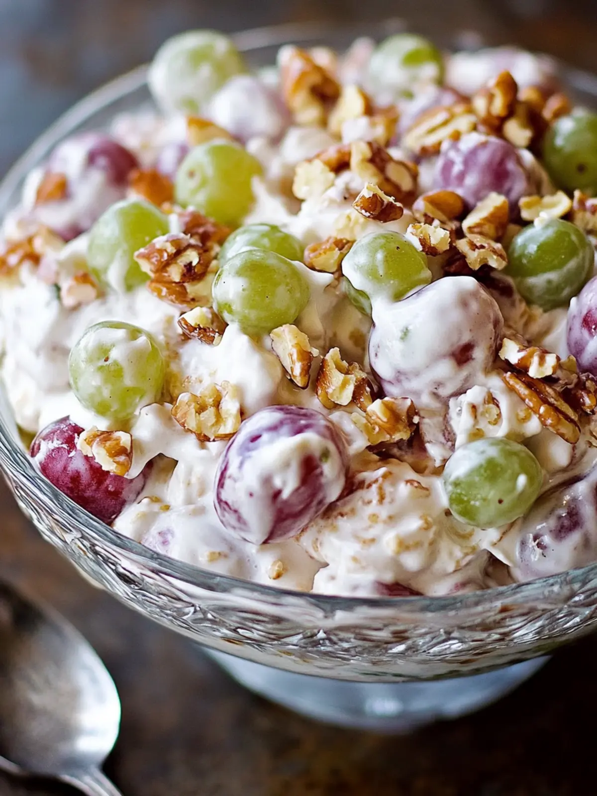 Delightful Creamy Grape Salad Dessert That Refreshes Your Summer 3 Creamy Grape Salad Dessert