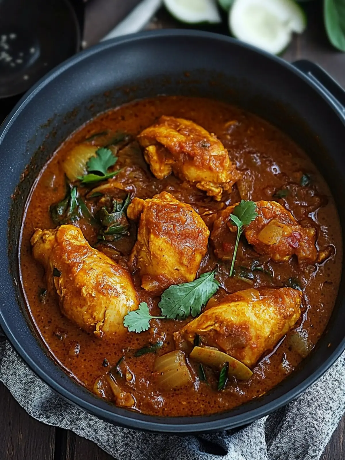 Ayam Assam Serani: Discover Tangy Eurasian Chicken Curry 4 Ayam Assam Serani (Sour Eurasian Chicken Curry)