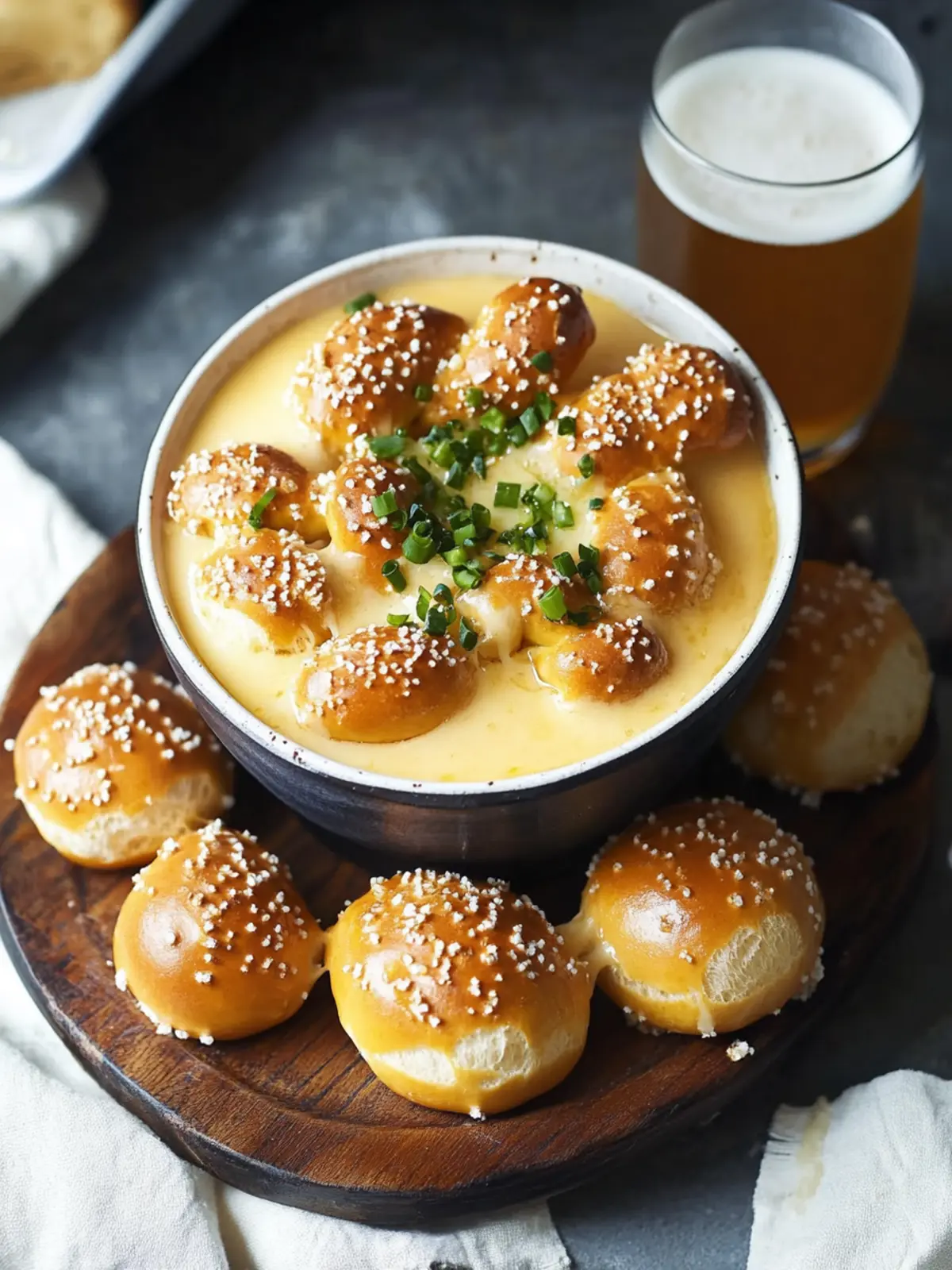 Warm Beer Cheese With Pretzels: Dip into Ultimate Comfort! 4 Warm Beer Cheese With Pretzels