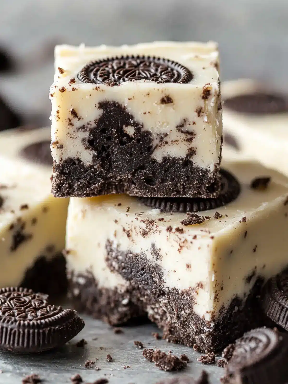 Irresistible Oreo Fudge: No-Bake Bliss in Every Bite 3 Oreo Fudge