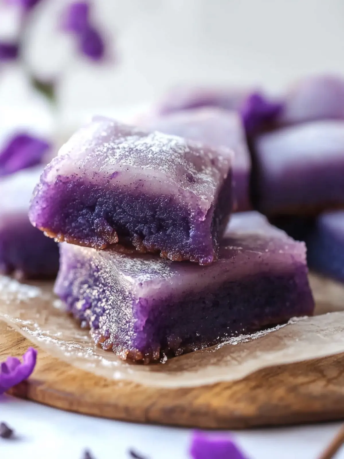 Delicious Ube Butter Mochi: Chewy Bliss in Every Bite 4 Ube Butter Mochi