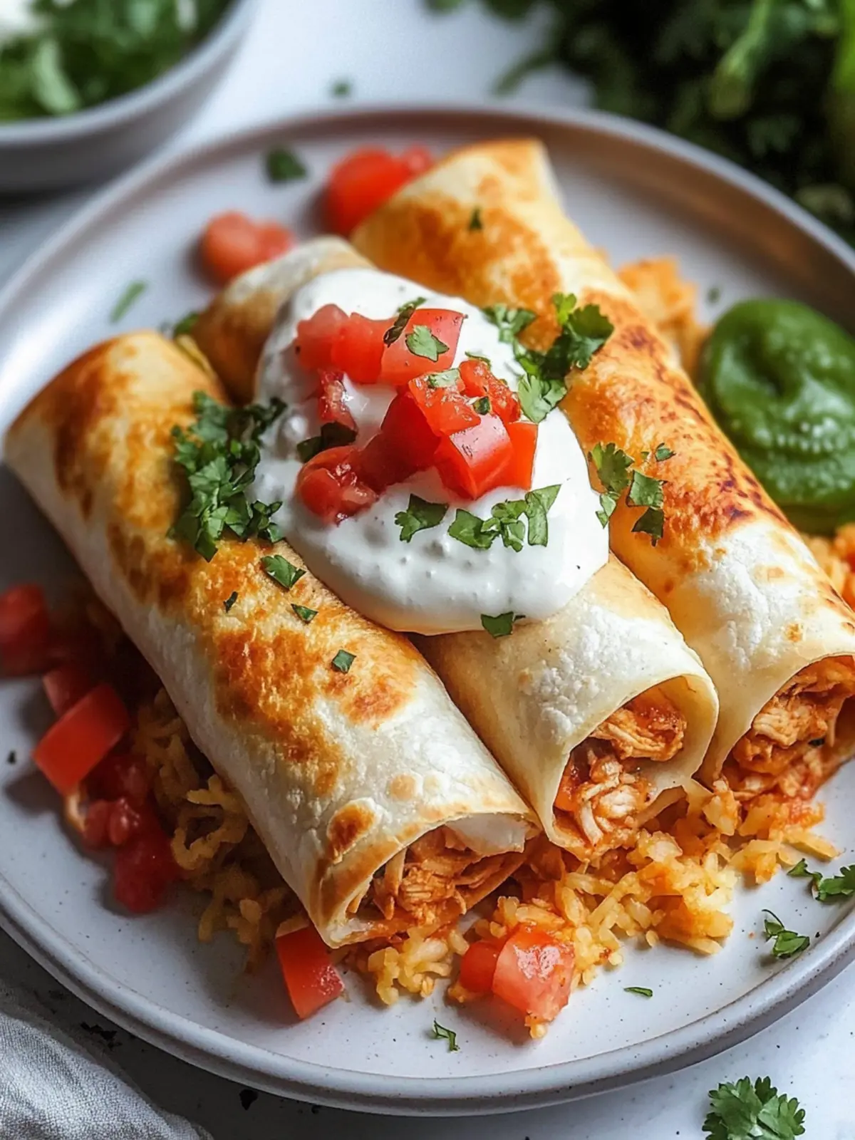 Crispy Chicken Chimichangas That Will Wow Your Taste Buds 3 Chicken Chimichangas