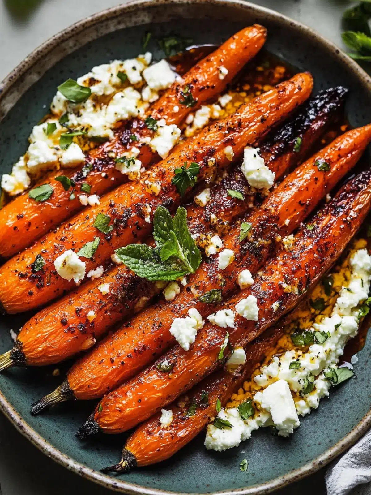 Harissa Roasted Carrots Feta: Flavor-Packed Veggie Delight 3 Harissa Roasted Carrots Feta