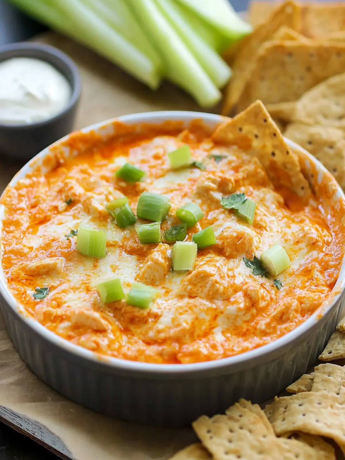 Creamy Buffalo Chicken Dip Recipe for Epic Game Day Snacking 4 Buffalo Chicken Dip Recipe