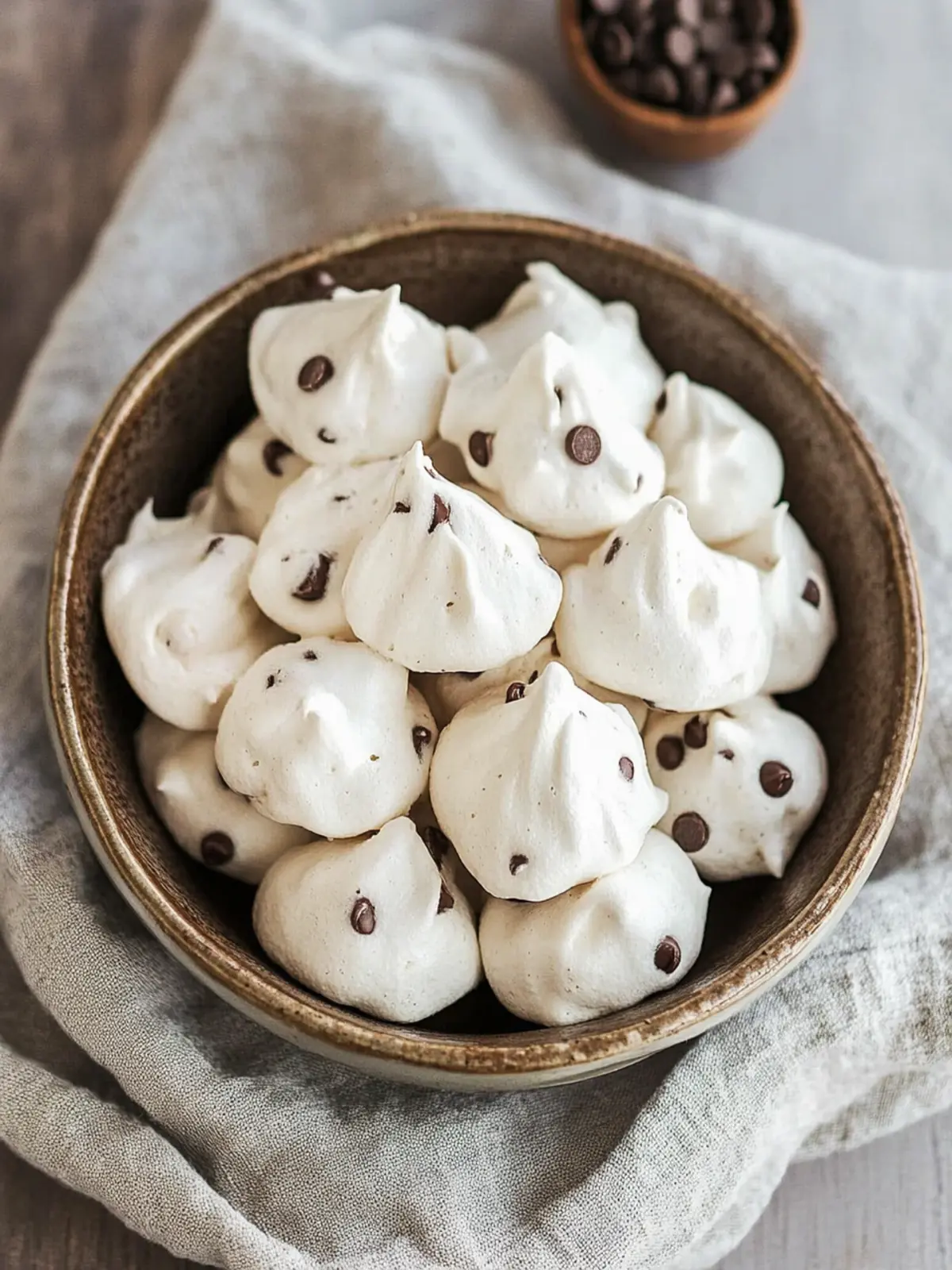 Irresistible Chocolate Chip Meringue Cookies with 3 Ingredients 3 Chocolate Chip Meringue Cookies