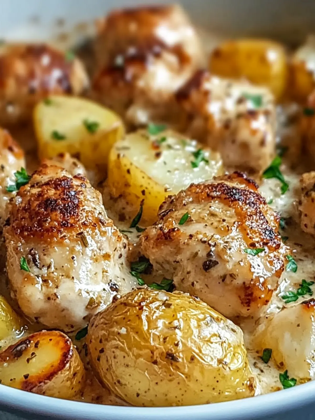 Garlic Parmesan Crockpot Chicken and Potatoes for Easy Comfort 3 Garlic Parmesan Crockpot Chicken and Potatoes