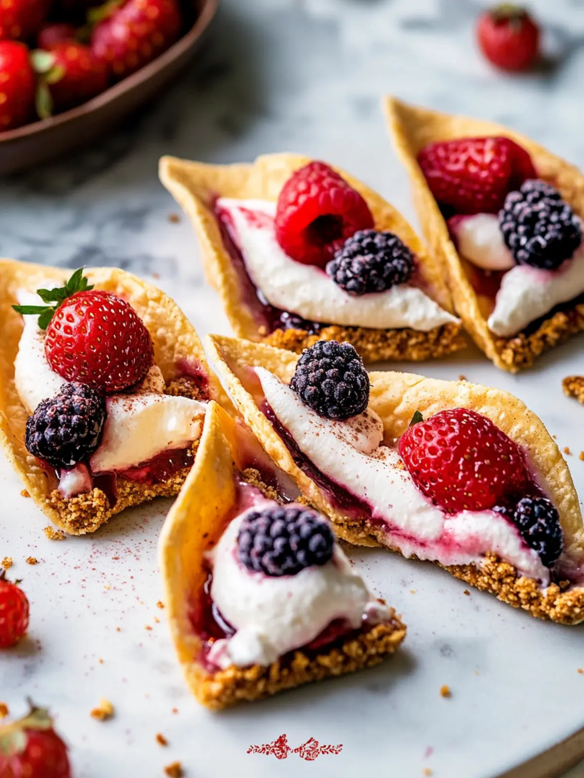 Berrylicious Cheesecake Tacos That Will Wow Your Guests 3 Berrylicious Cheesecake Tacos