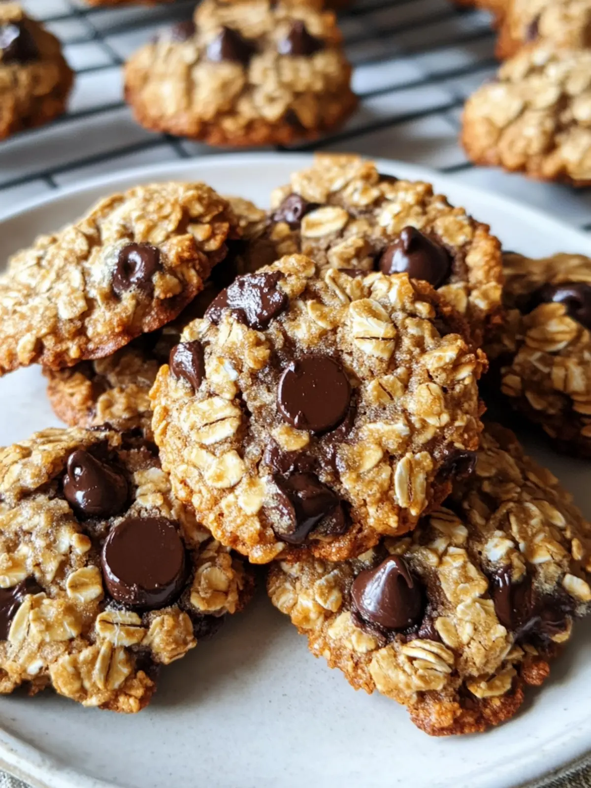 Irresistibly Soft Oatmeal Chocolate Chip Cookies to Bake Now 3 Oatmeal Chocolate Chip Cookies