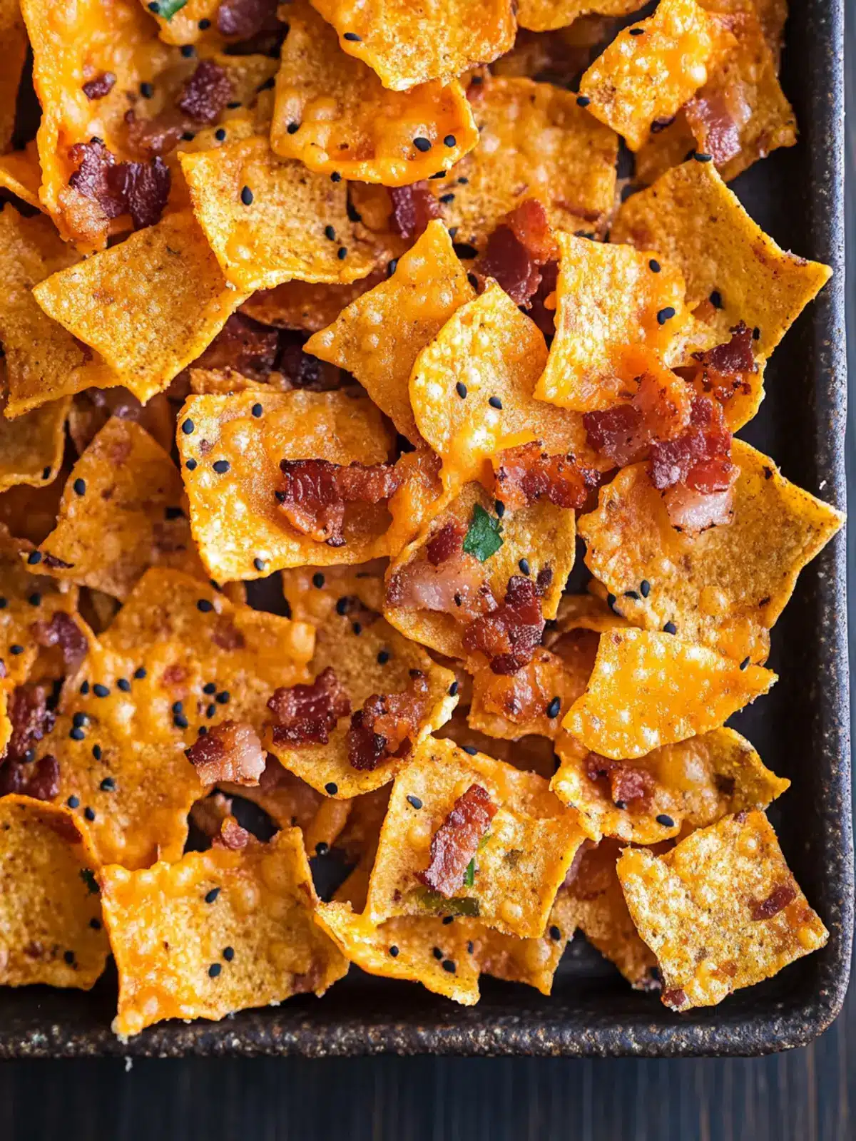 Loaded Bacon Cheddar Cheese Chips for Guilt-Free Snacking 4 Loaded Bacon Cheddar Cheese Chips
