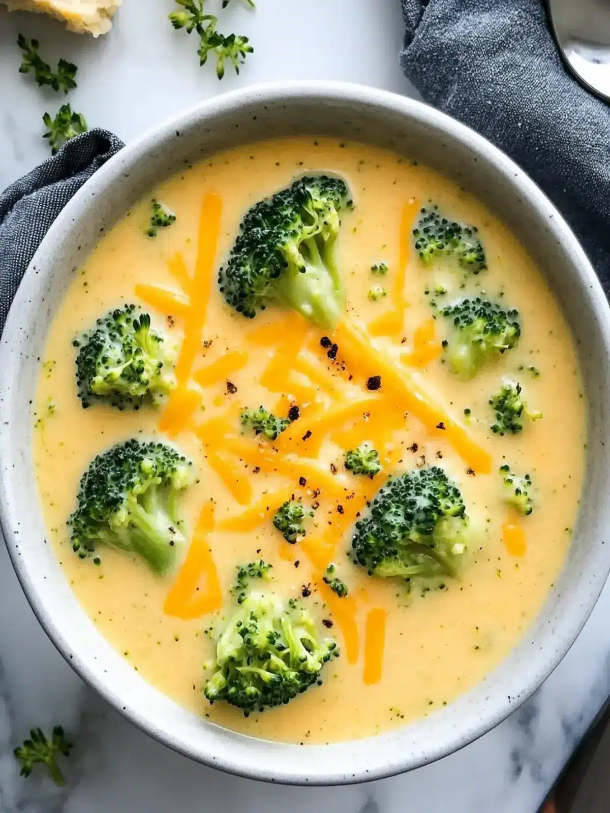 Super Creamy Broccoli Cheddar Soup Ready in 30 Minutes 3 Super Creamy Broccoli Cheddar Soup Ready in 30 Minutes