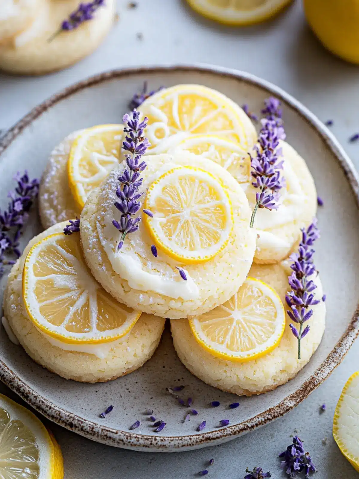 Lavender Lemon Shortbread Easter Cookies: A Spring Sensation 2 Lavender Lemon Shortbread Easter Cookies