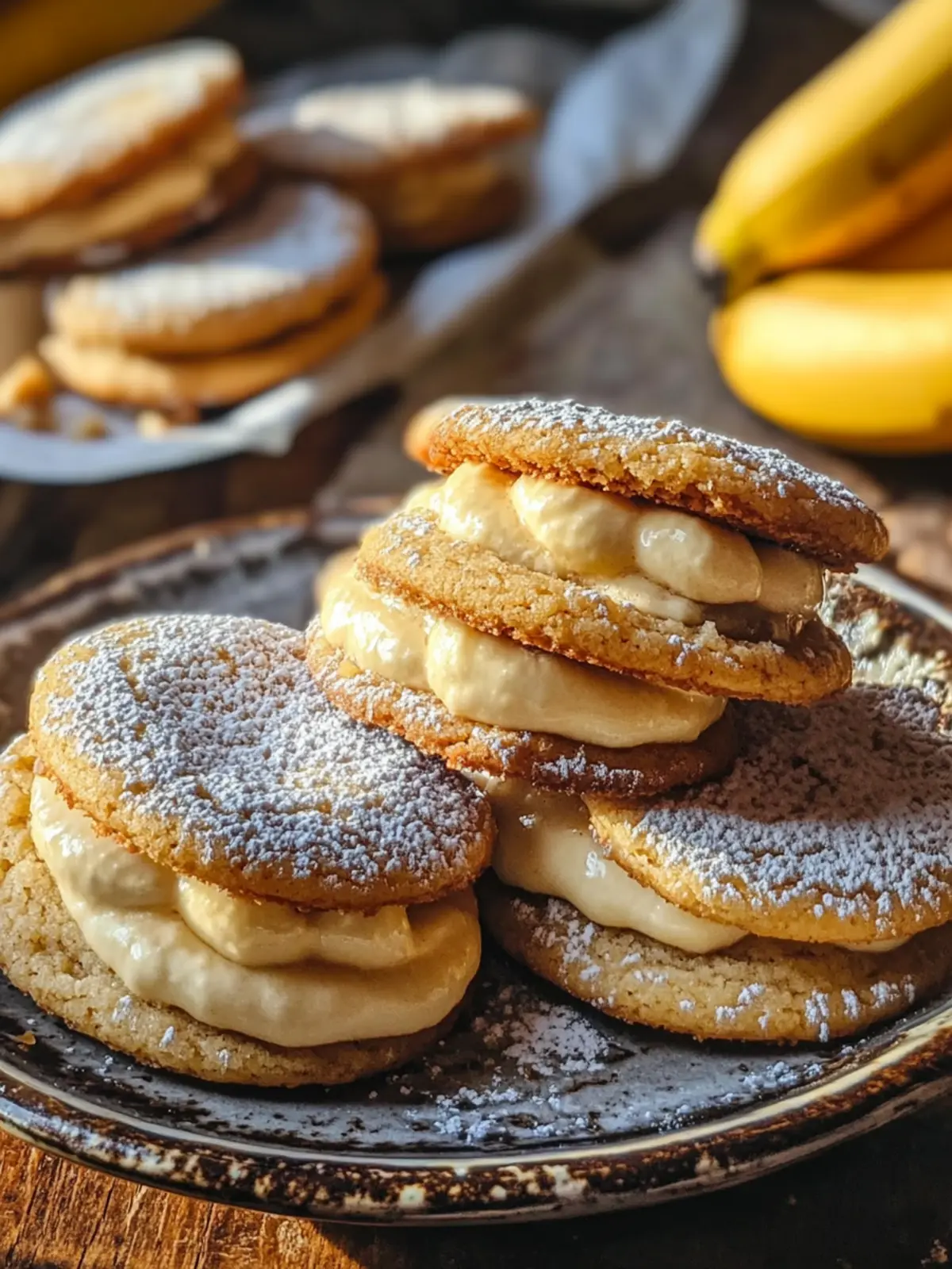Irresistible Banana Cream Pudding Cookies You'll Crave Forever 3 Banana Cream Pudding Cookies