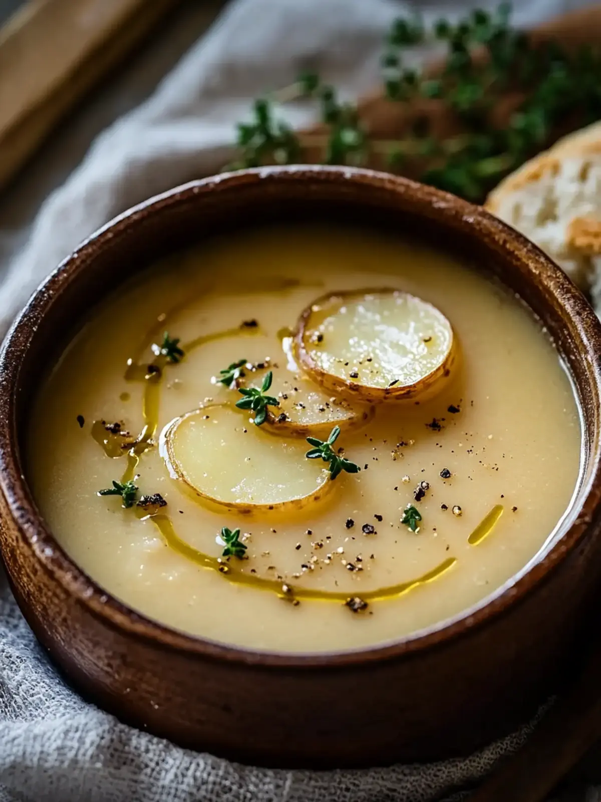 Caramelized Onion and Potato Soup for Cozy Nights In 2 Caramelized Onion and Potato Soup