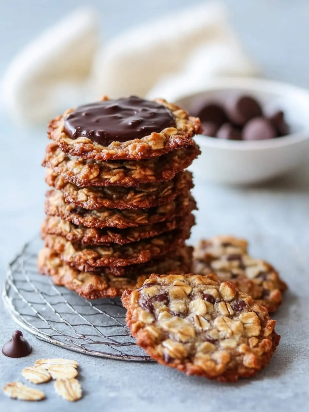 Dark Chocolate Oatmeal Lace Cookies for Guilt-Free Indulgence 3 Dark Chocolate Oatmeal Lace Cookies