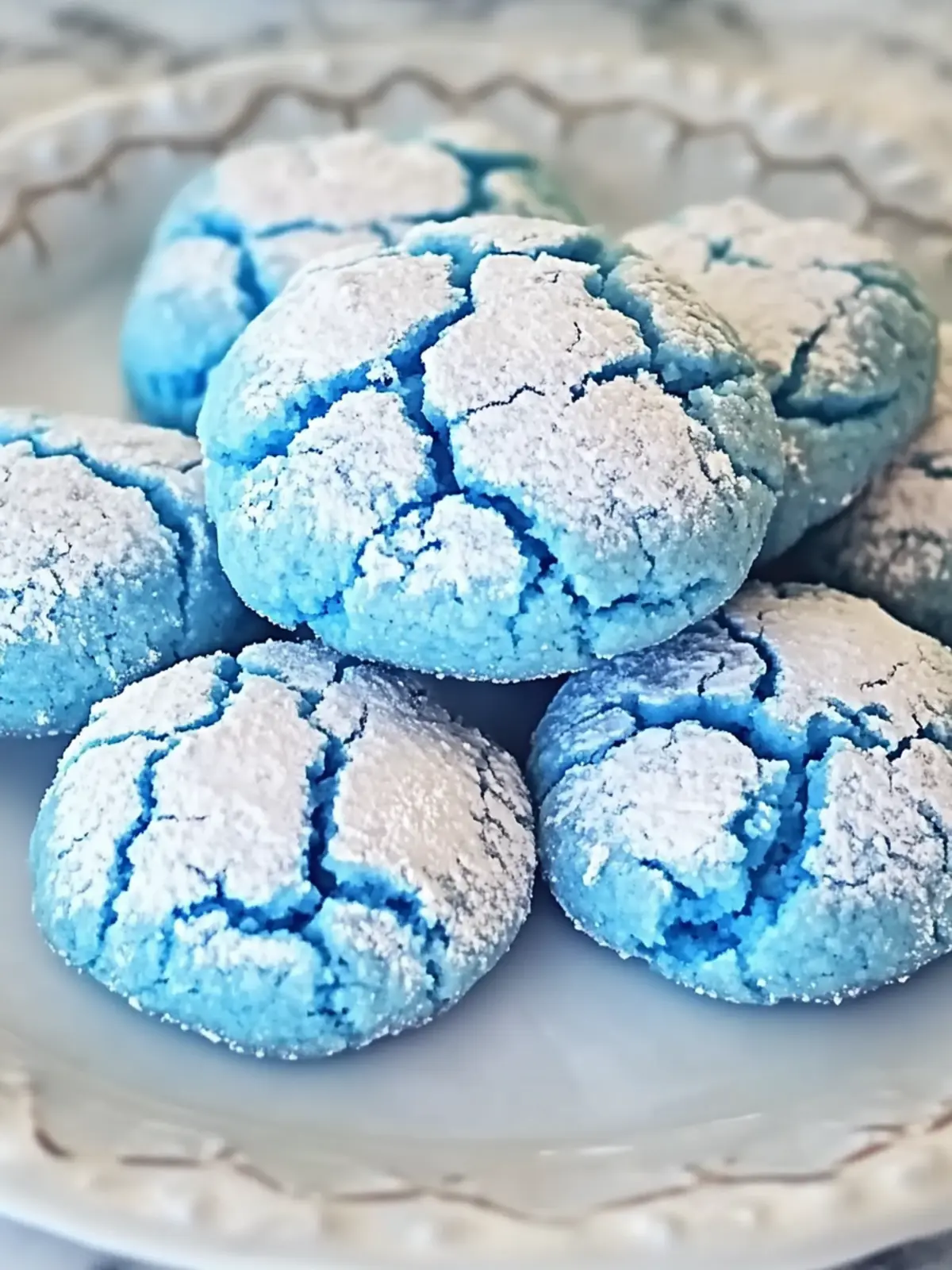 Blue Crinkle Cookies: Easy Festive Treats That Wow Everyone 4 Blue Crinkle Cookies: Easy Festive Treats Everyone Will Love