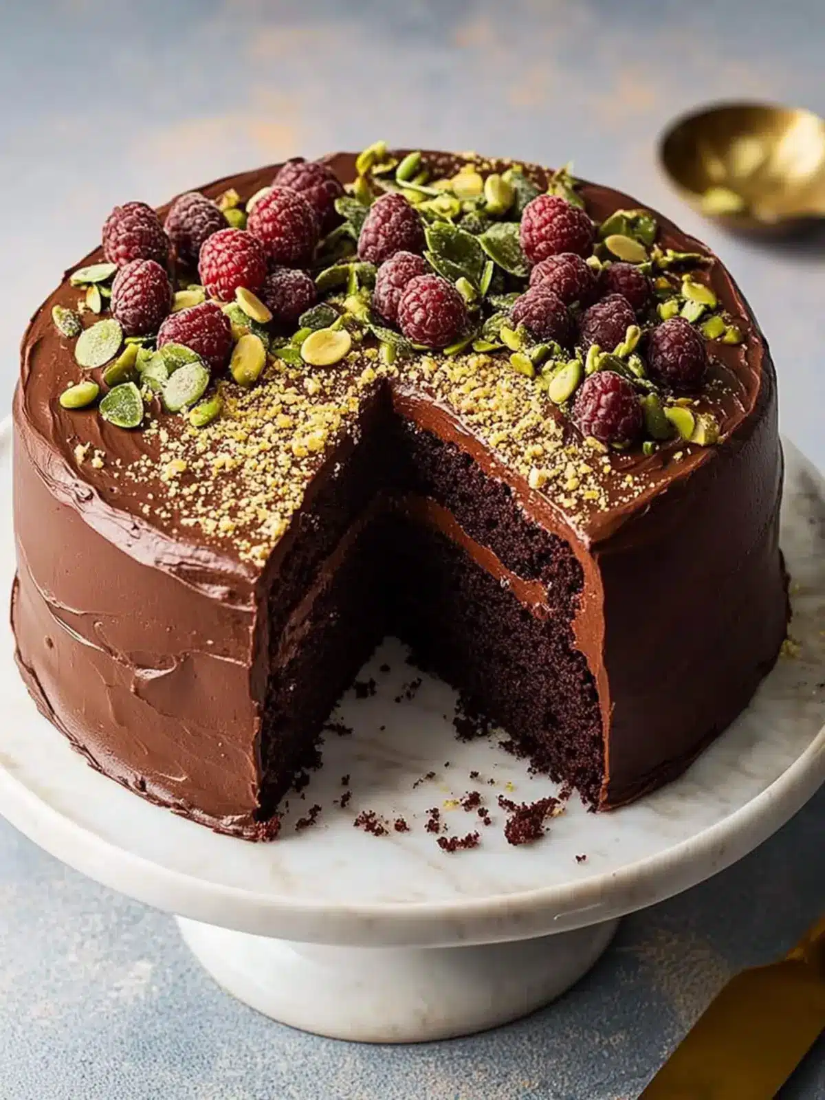 Irresistible Dubai Chocolate Cake with Pistachio Bliss 2 Dubai Chocolate Cake