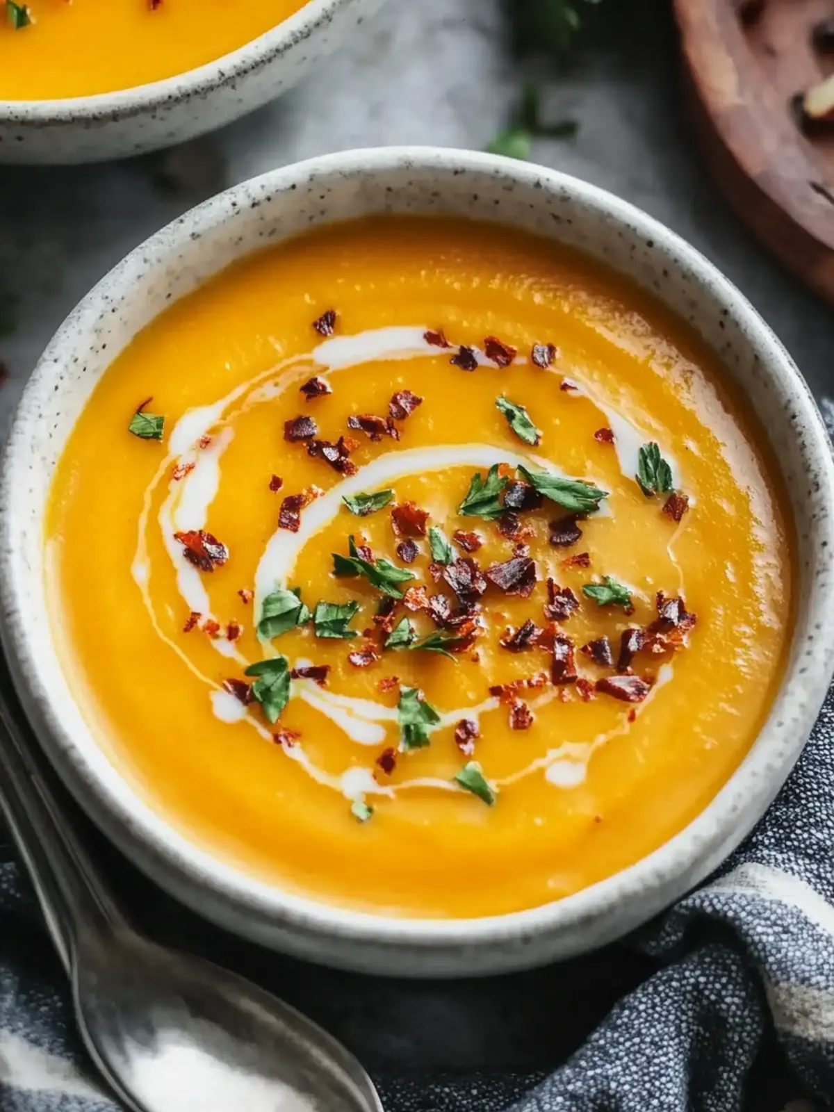 Cozy Sweet Potato Soup with Creamy Coconut Bliss 3 Sweet Potato Soup