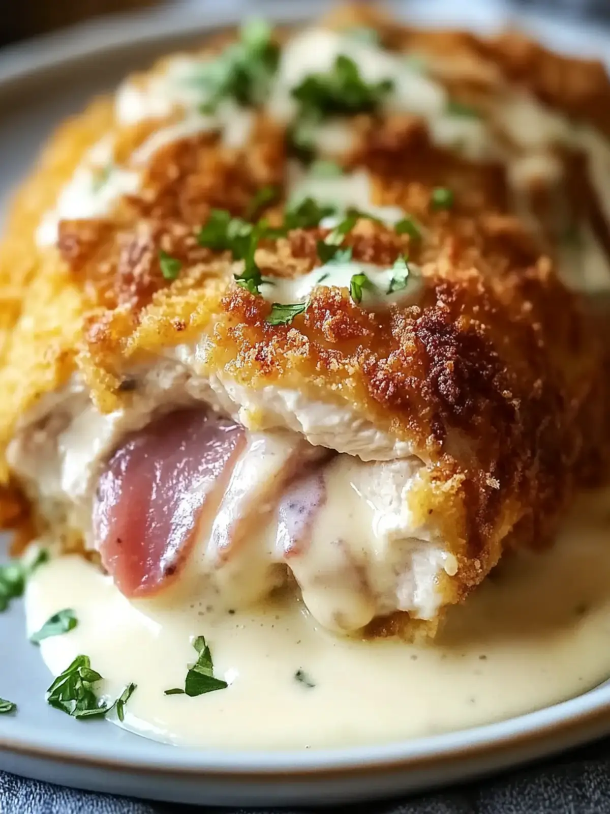 Delicious Creamy Chicken Cordon Bleu for Your Gourmet Nights 2 Creamy Chicken Cordon Bleu