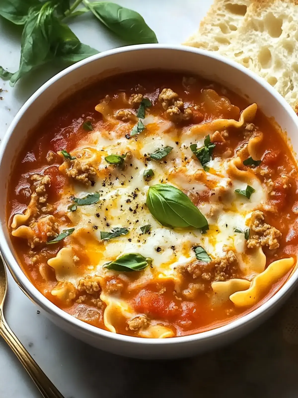 Hearty Lasagna Soup: A Cozy Twist on Italian Comfort Food 2 Lasagna Soup