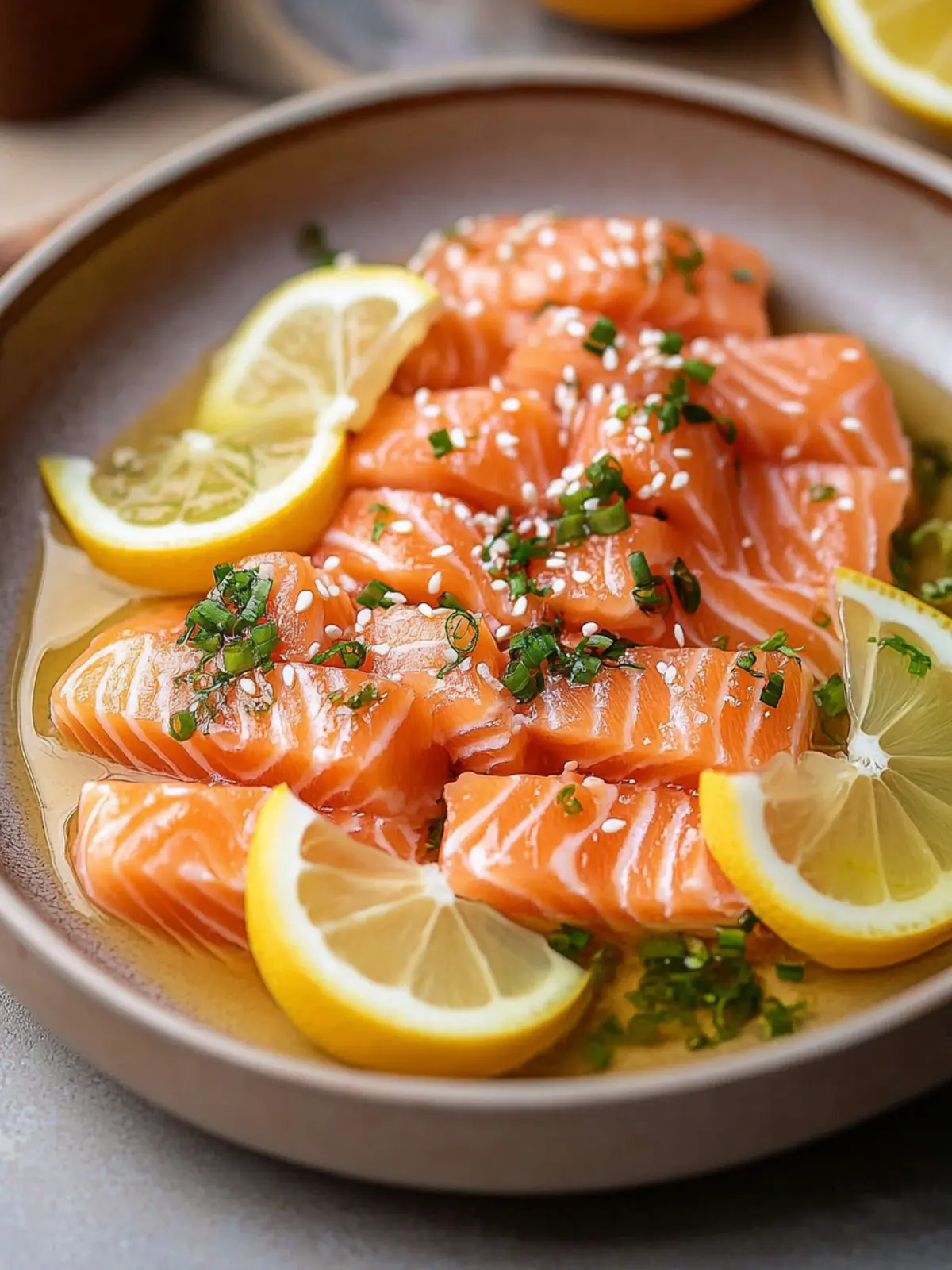 Salmon Crudo with Asian Dressing: A Fresh Flavor Adventure 3 Salmon Crudo Asian Dressing