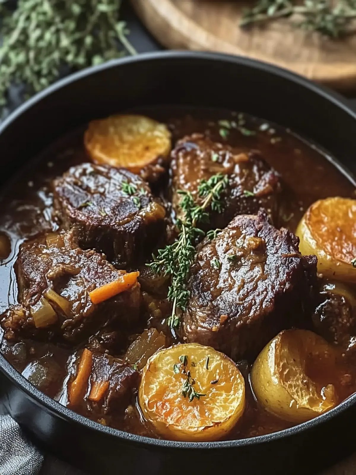 Braised Beef Osso Bucco: Dive into Italian Comfort Magic 2 Braised Beef Osso Bucco