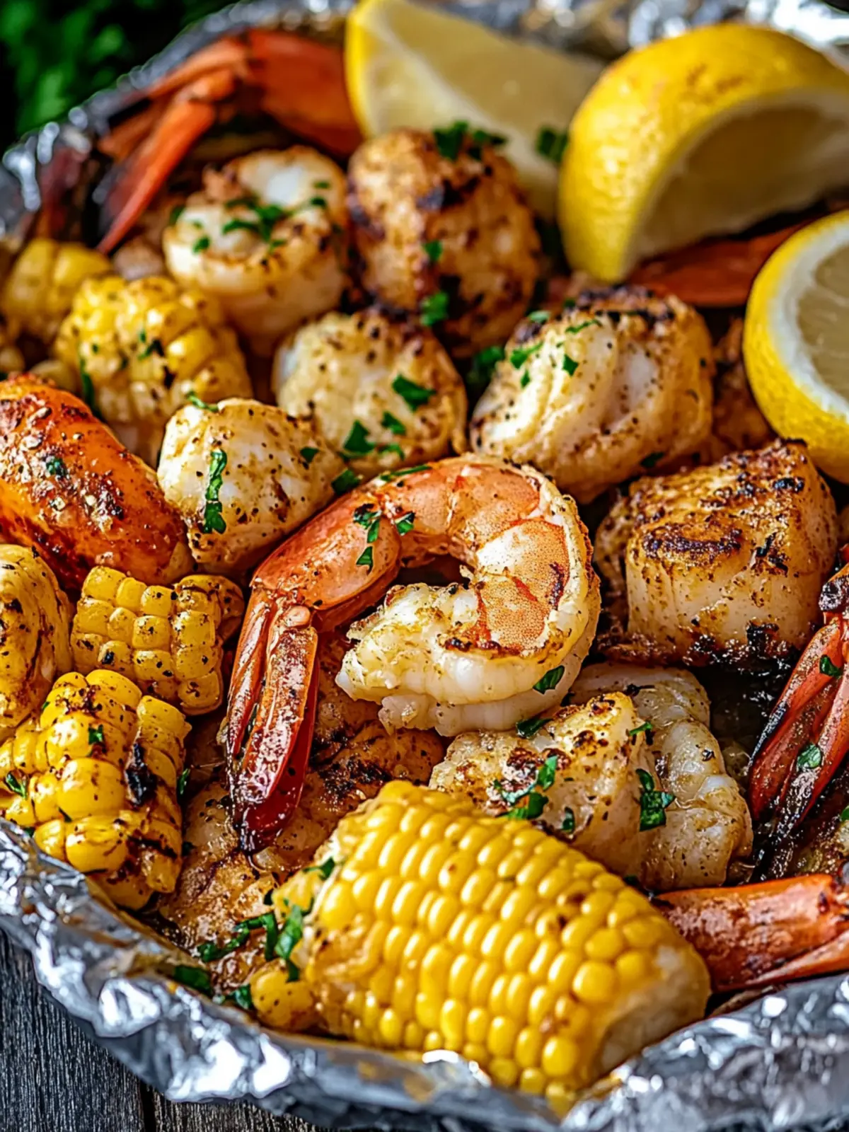 Flavor-Packed Seafood Boil Packets Grill for Summer Joy 2 Seafood Boil Packets Grill