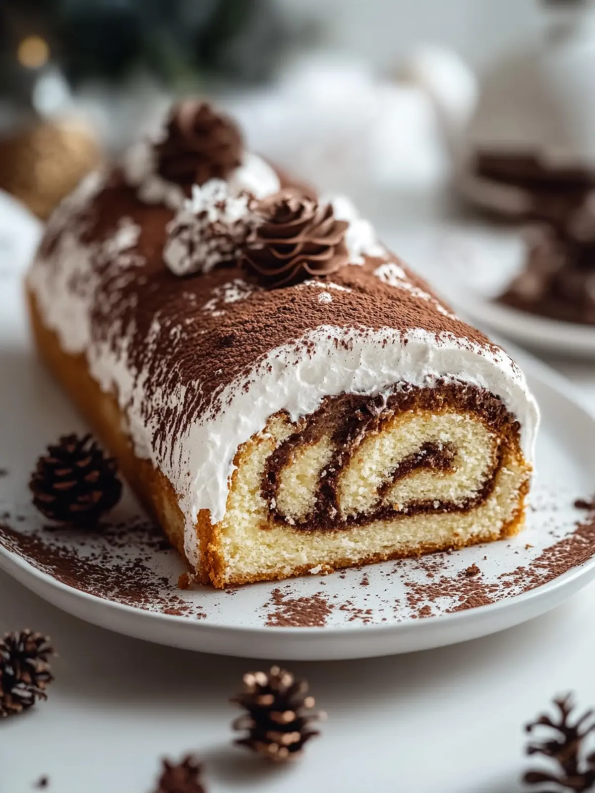 Delight Your Holidays with Tiramisu Yule Log Cake Recipe 3 Tiramisu Yule Log Cake