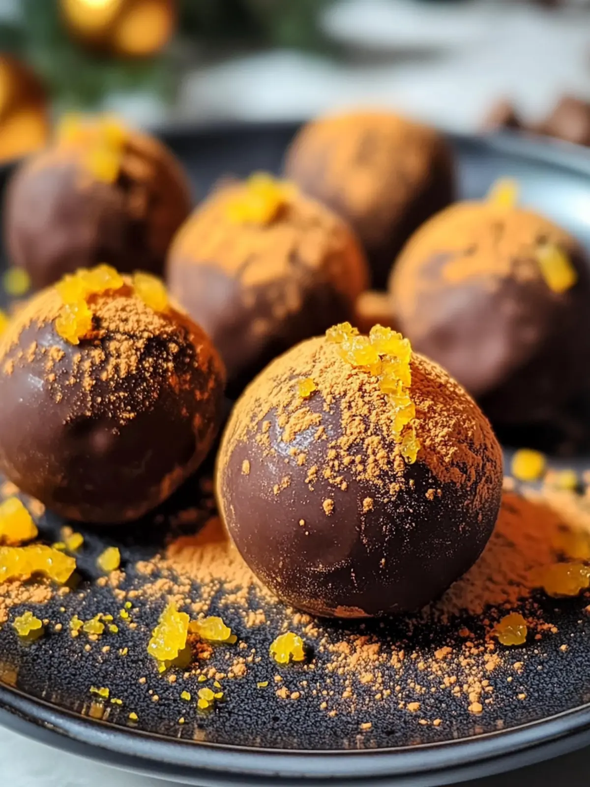 Decadent Orange Chocolate Christmas Truffles You'll Adore 3 Orange Chocolate Christmas Truffles