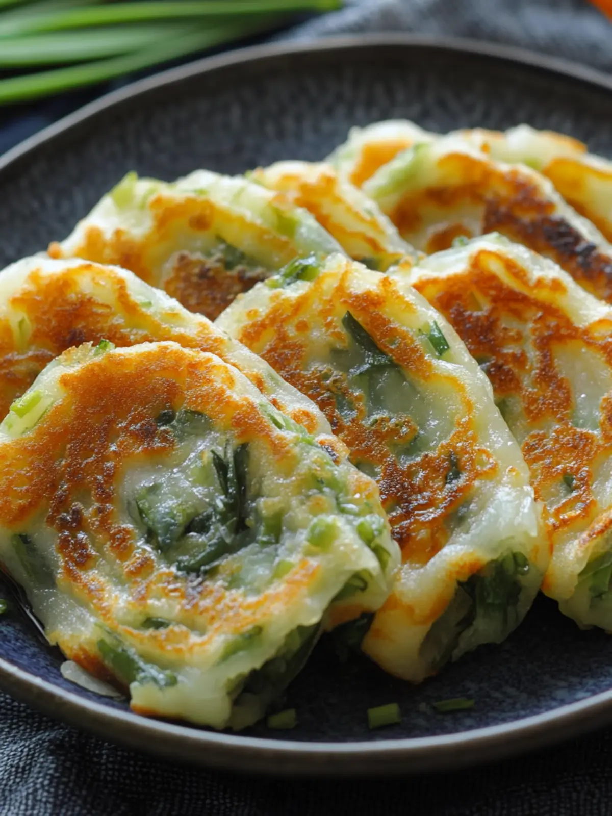 Crispy Rice Paper Scallion Pancakes for Your Snack Cravings 3 Rice Paper Scallion Pancakes