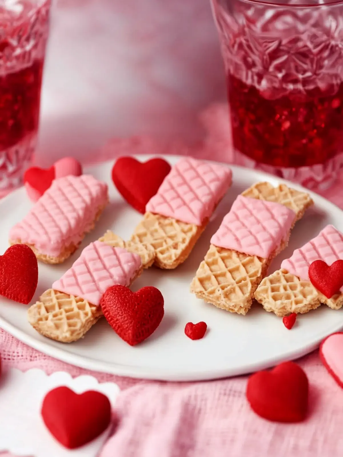 Sweet Valentine s Day Wafers: Quick No-Bake Delight 2 Valentine s Day Wafers