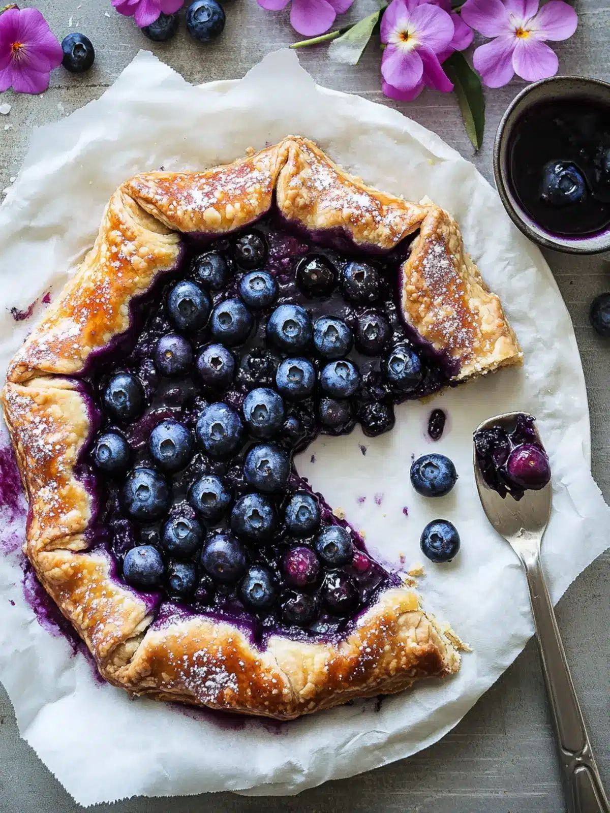 Delightfully Easy Blueberry Galette for Summer Bliss 4 Blueberry Galette
