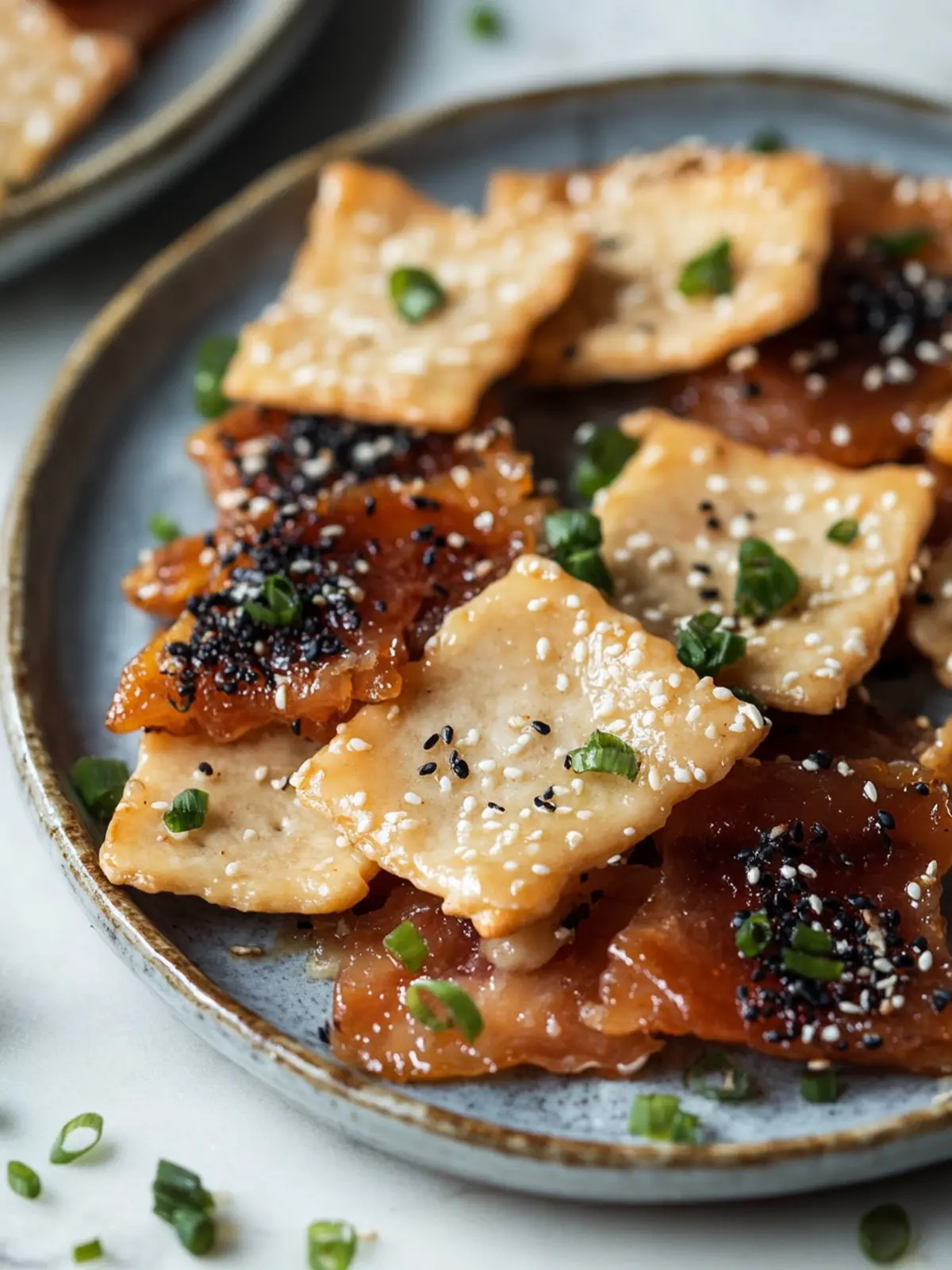 Caramelized Pork Belly Crackers: Gourmet Bites at Home 4 Caramelized Pork Belly Crackers