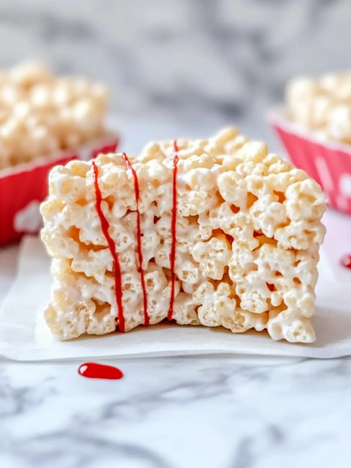 Delightful Heart-Shaped Rice Krispie Treats for Gifting 2 Rice Krispie Treats