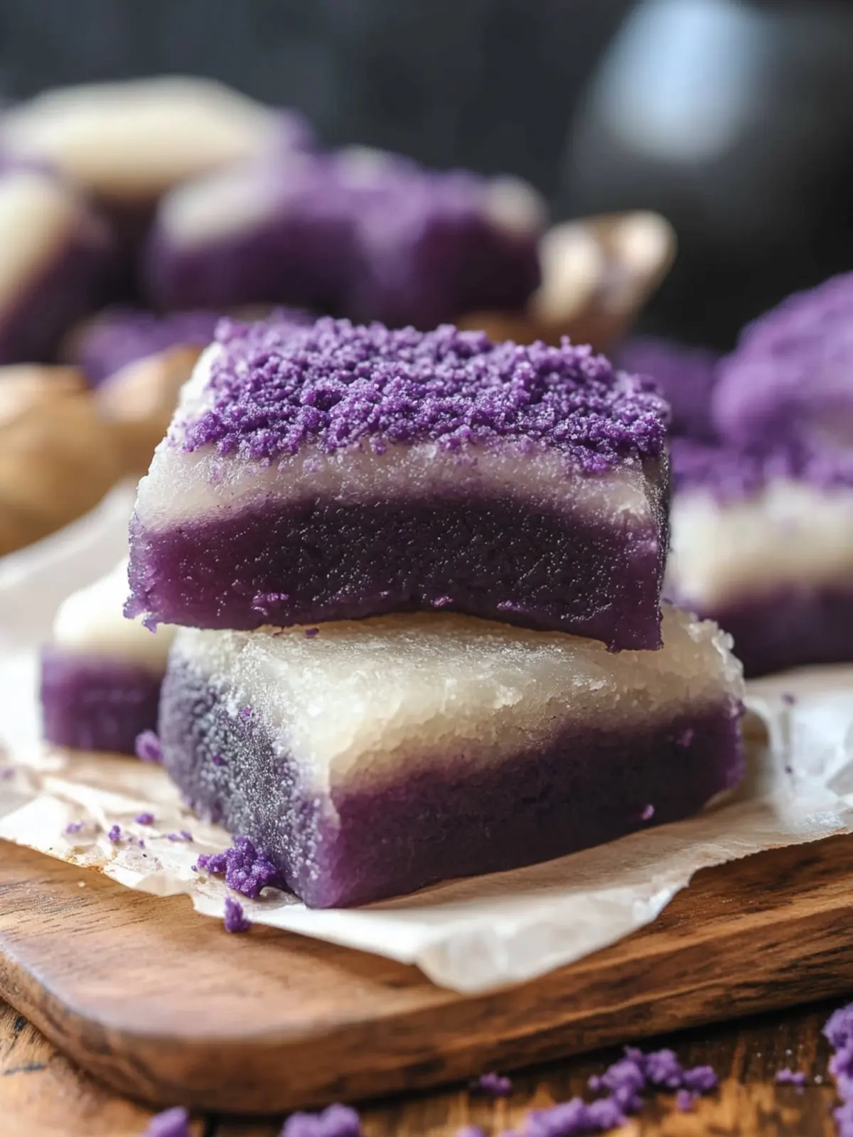 Delicious Ube Butter Mochi: Chewy Bliss in Every Bite 2 Ube Butter Mochi