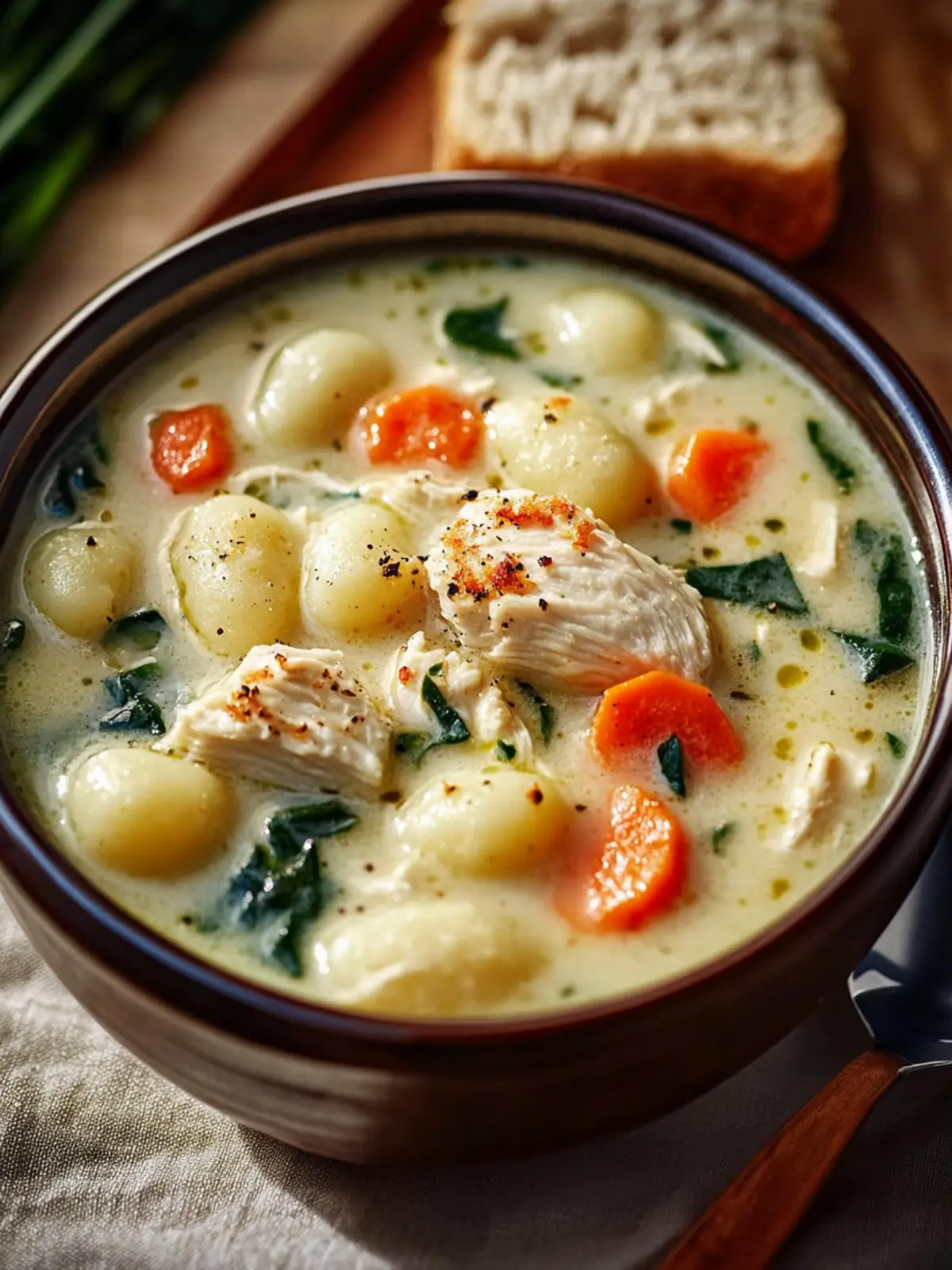 Velvety Olive Garden Chicken Gnocchi Soup for Cozy Nights 4 Olive Garden Chicken Gnocchi Soup