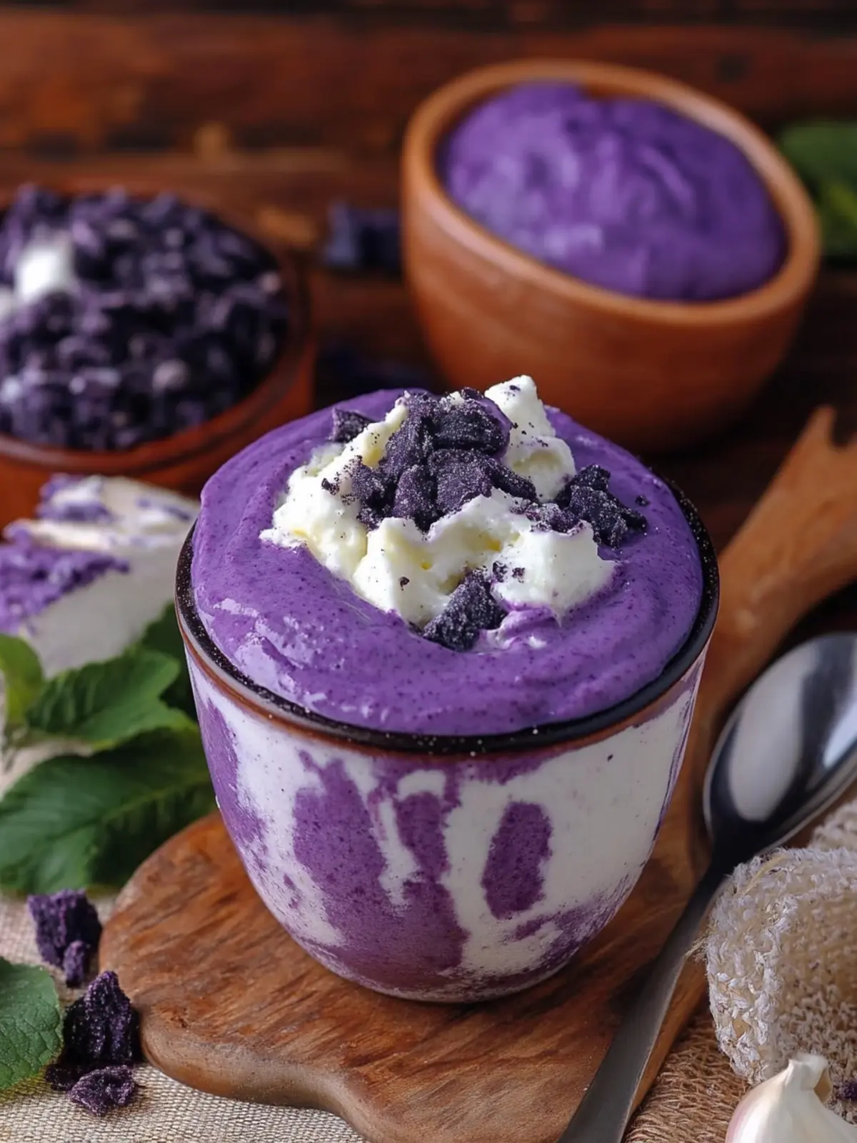 Ube Champorado: Irresistibly Sweet Purple Rice Porridge 3 Ube Champorado