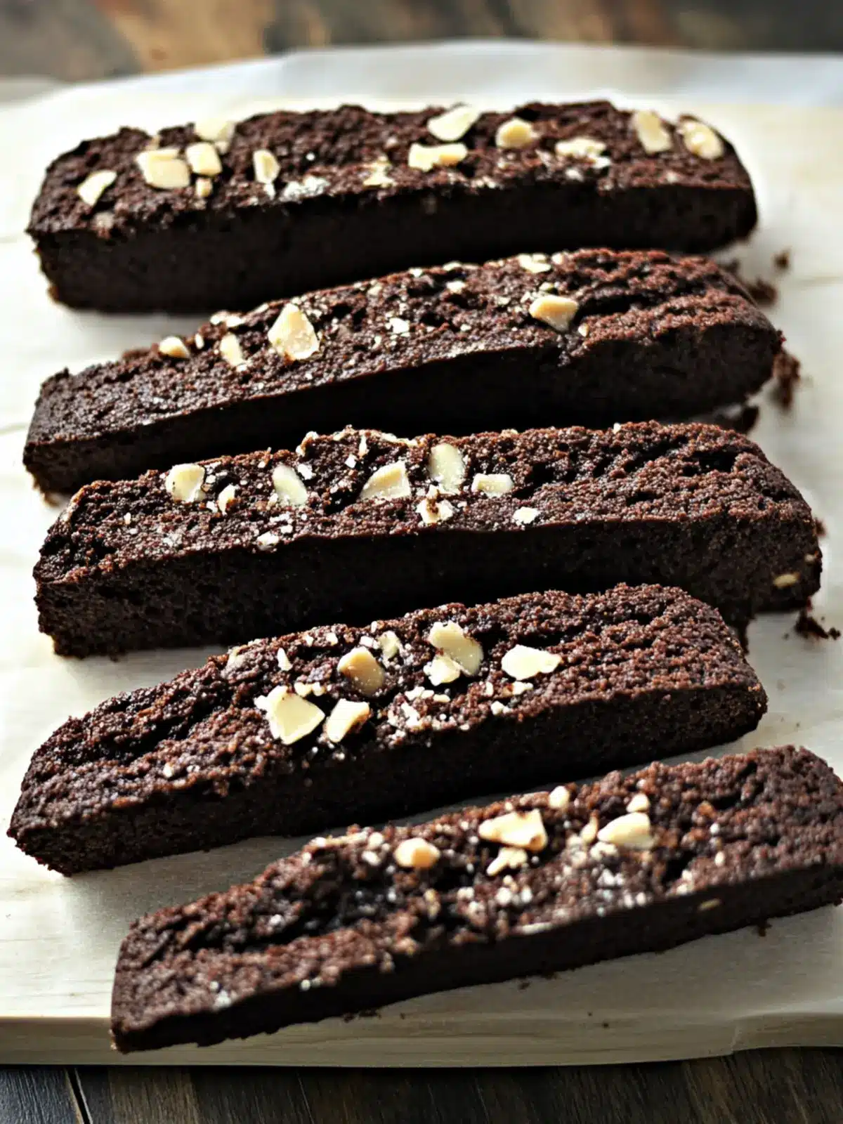 Delicious Double Chocolate Passover Biscotti for Crunchy Indulgence 2 Double Chocolate Passover Biscotti