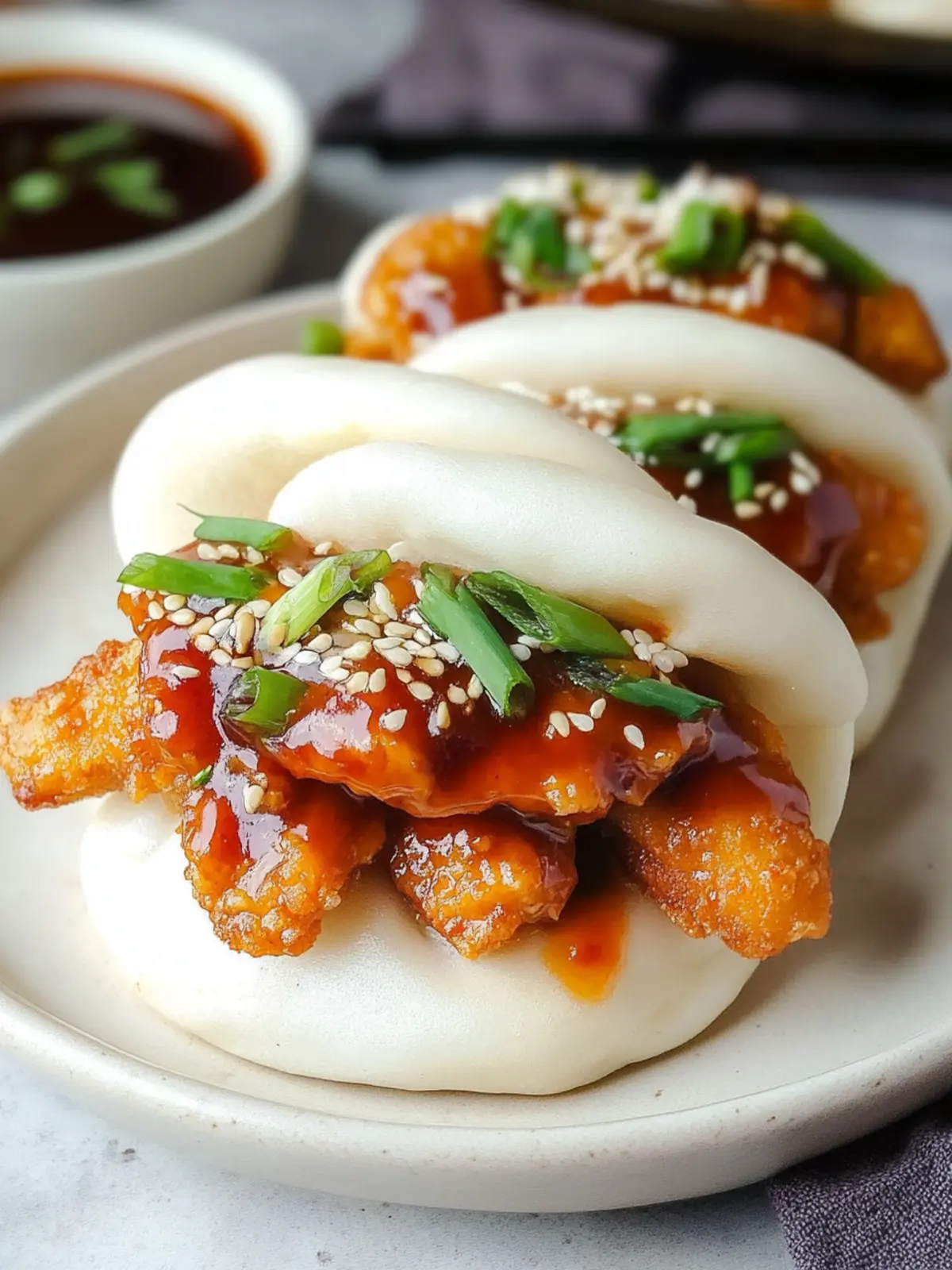 Air Fryer Korean Fried Chicken Bao: Juicy & Irresistible Delights 4 Air Fryer Korean Fried Chicken Bao