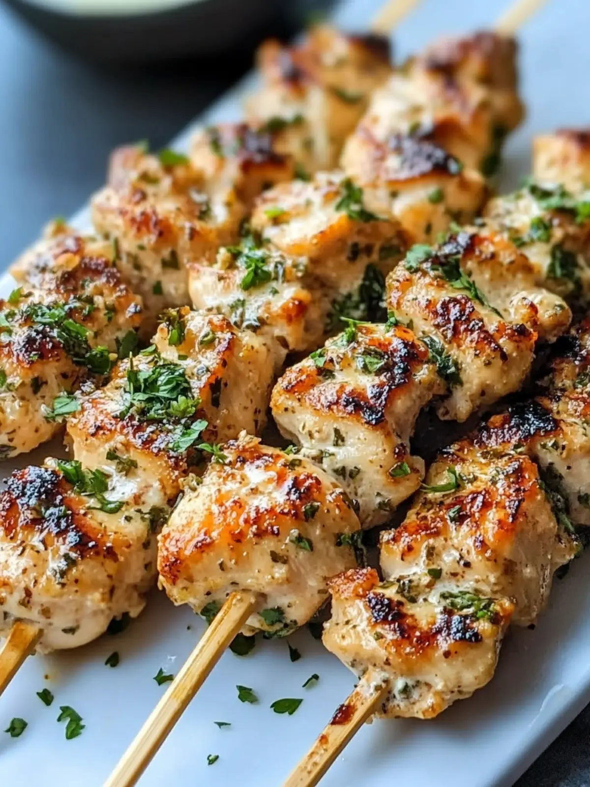 Ranch Garlic Parmesan Chicken Skewers Recipe for Easy Grilling 2 Ranch Garlic Parmesan Chicken Skewers Recipe