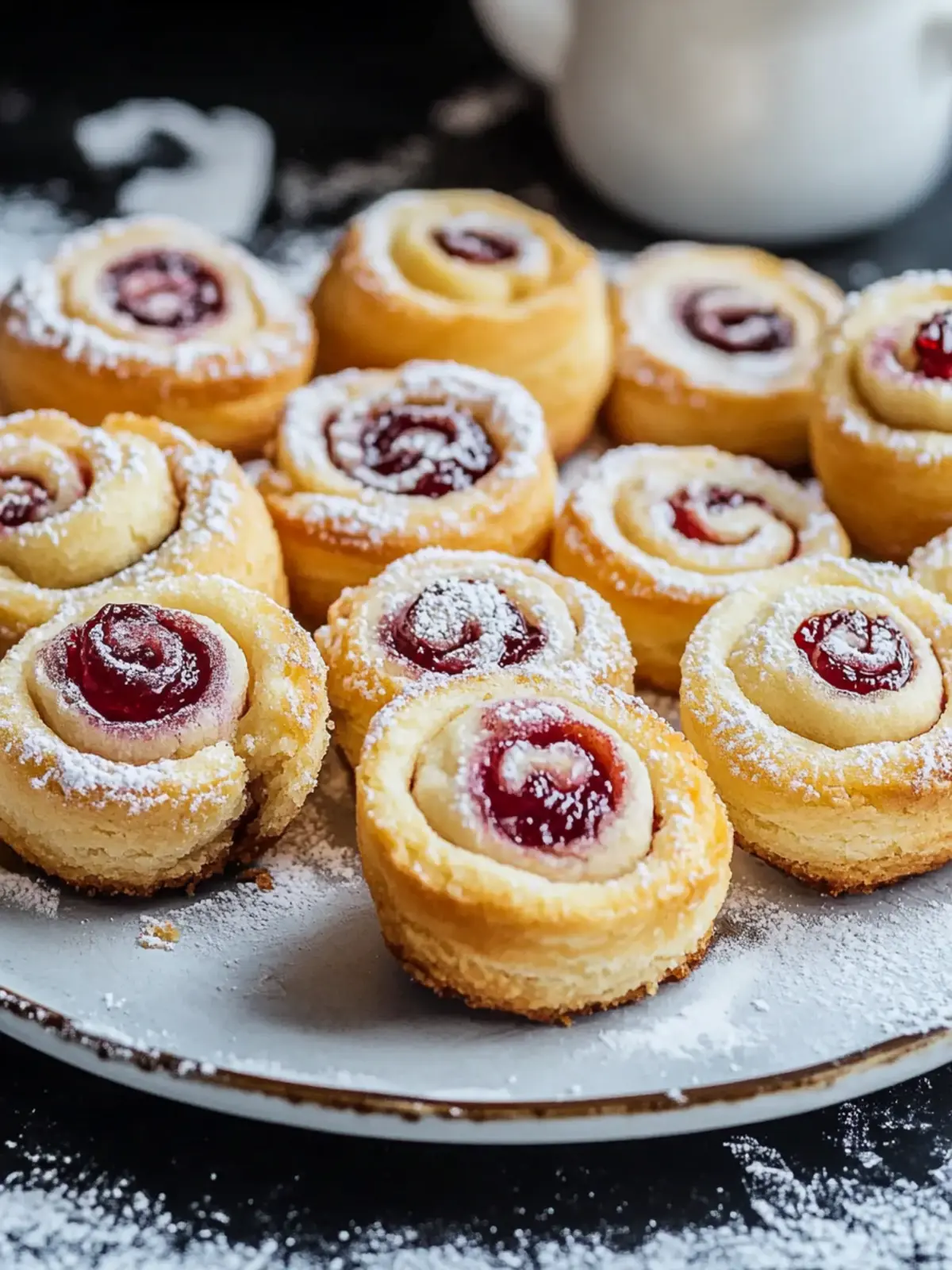 Delicious Jam Filled Cookie Rolls: Egg-Free and Easy to Bake 4 Jam Filled Cookie Rolls