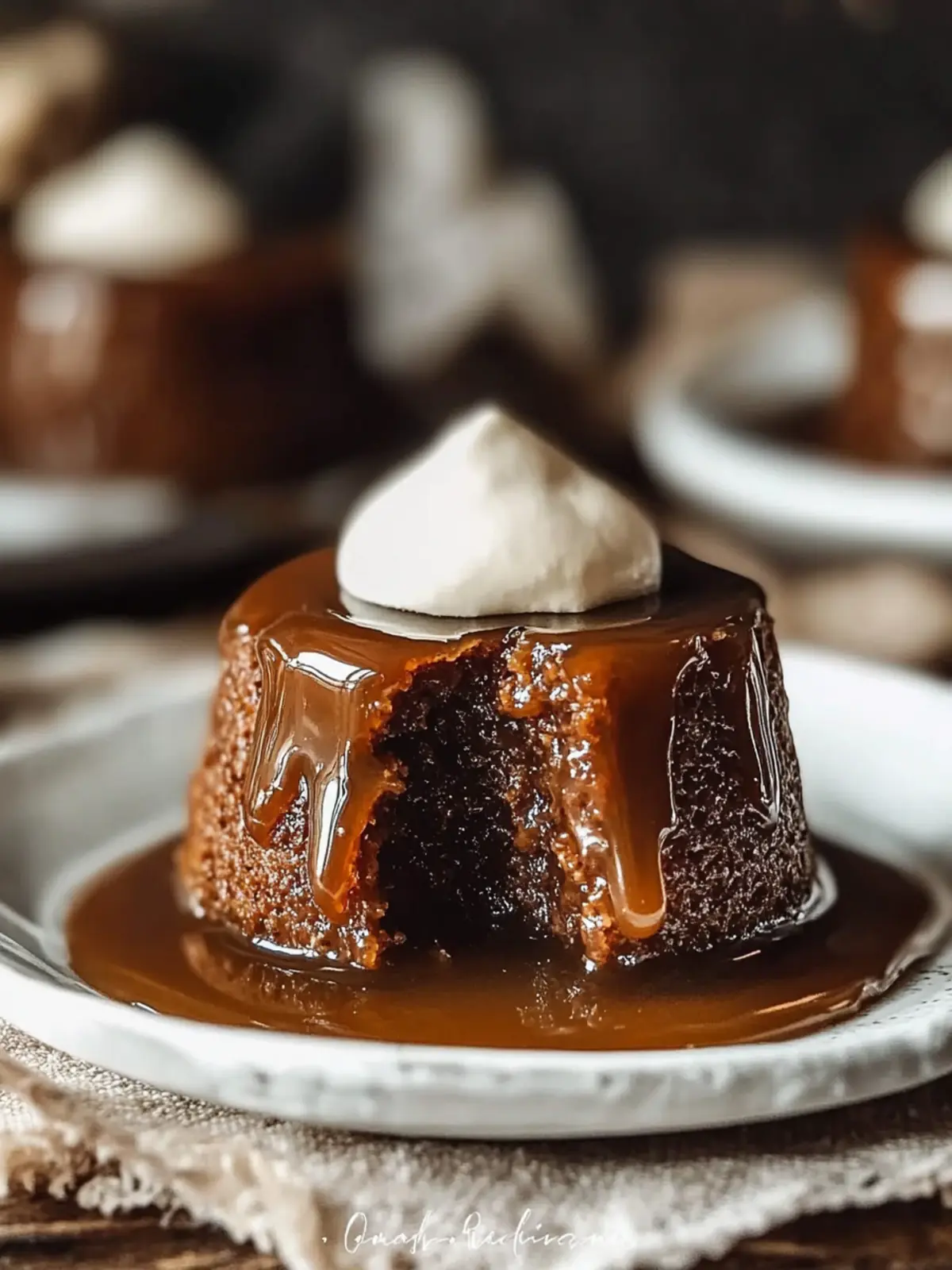 Heavenly Sticky Toffee Pudding with Velvety Toffee Sauce 2 Sticky Toffee Pudding
