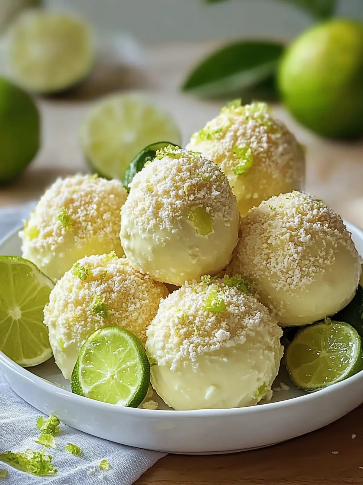 Key Lime Truffle Indulgence: No-Bake Citrus Delight 4 Key Lime Truffle Indulgence