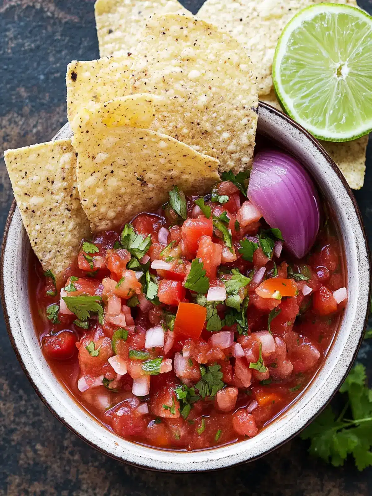 Fresh and Zesty Homemade Salsa Ready in Just 10 Minutes 4 Homemade Salsa