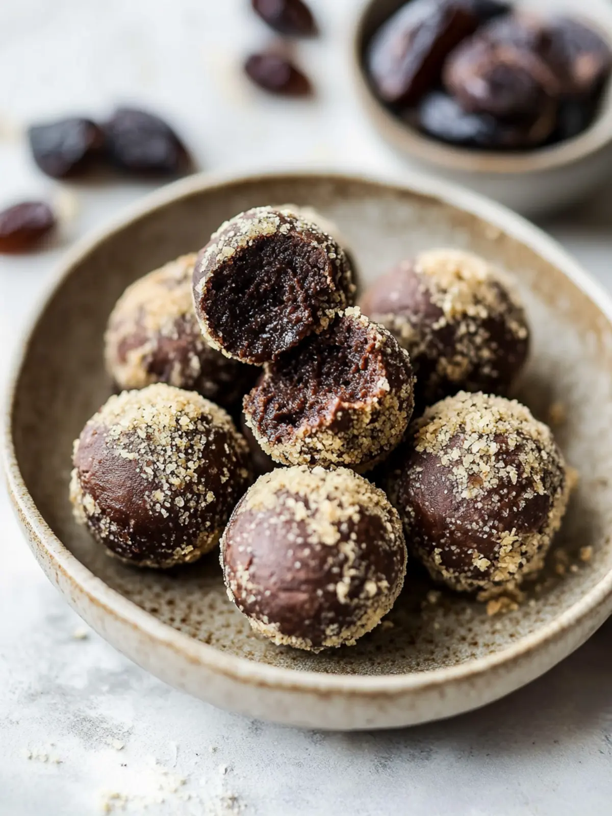 Delicious Chocolate Brownie Date Balls for Guilt-Free Indulgence 4 Chocolate Brownie Date Balls
