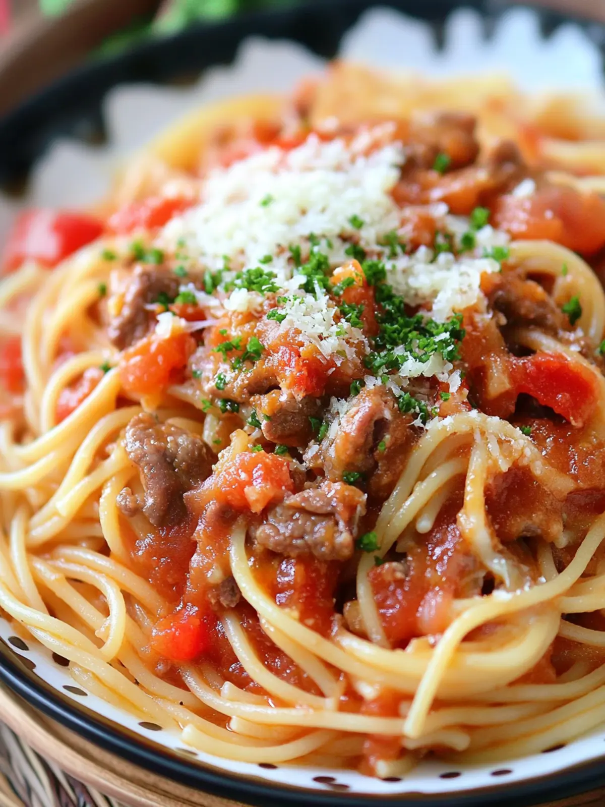 Sweet-Style Filipino Spaghetti with Corned Beef Bliss 4 Sweet-style Filipino Spaghetti with Corned Beef