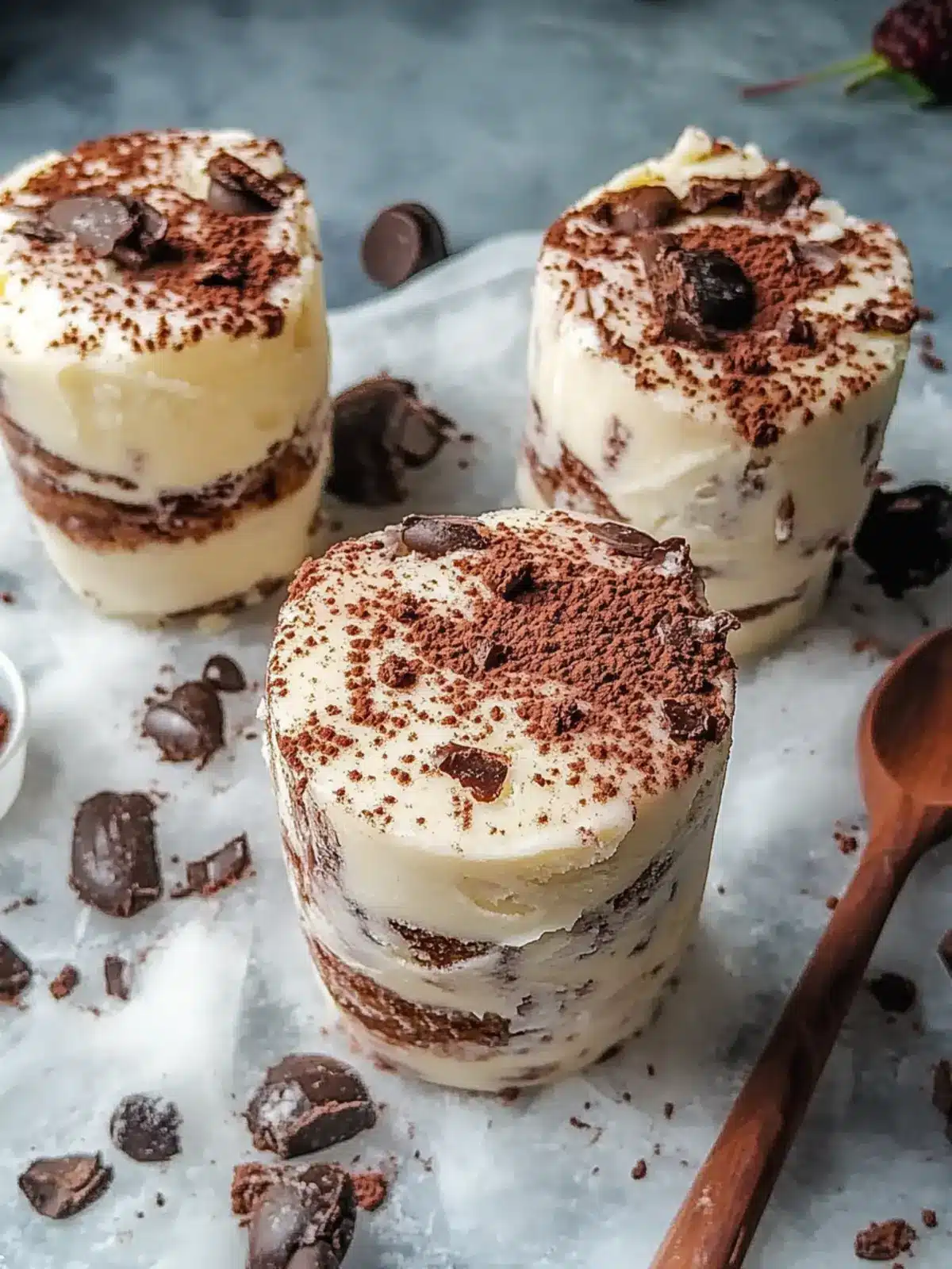 Frozen Tiramisu Popsicles: Cool Down with This Creamy Treat 4 Frozen Tiramisu