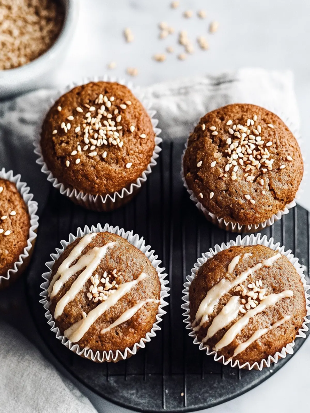 Miso Tahini Mochi Muffins Chewy Umami Goodness You ll Love 4 Miso Tahini Mochi Muffins