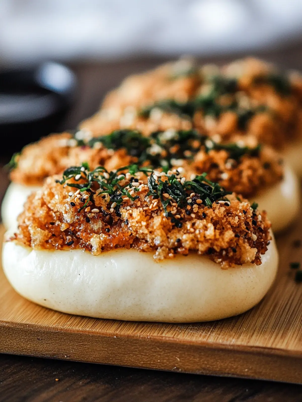 Pork Floss Furikake Buns: Your New Favorite Snack Delight 2 Pork Floss (Rousong) Furikake Buns