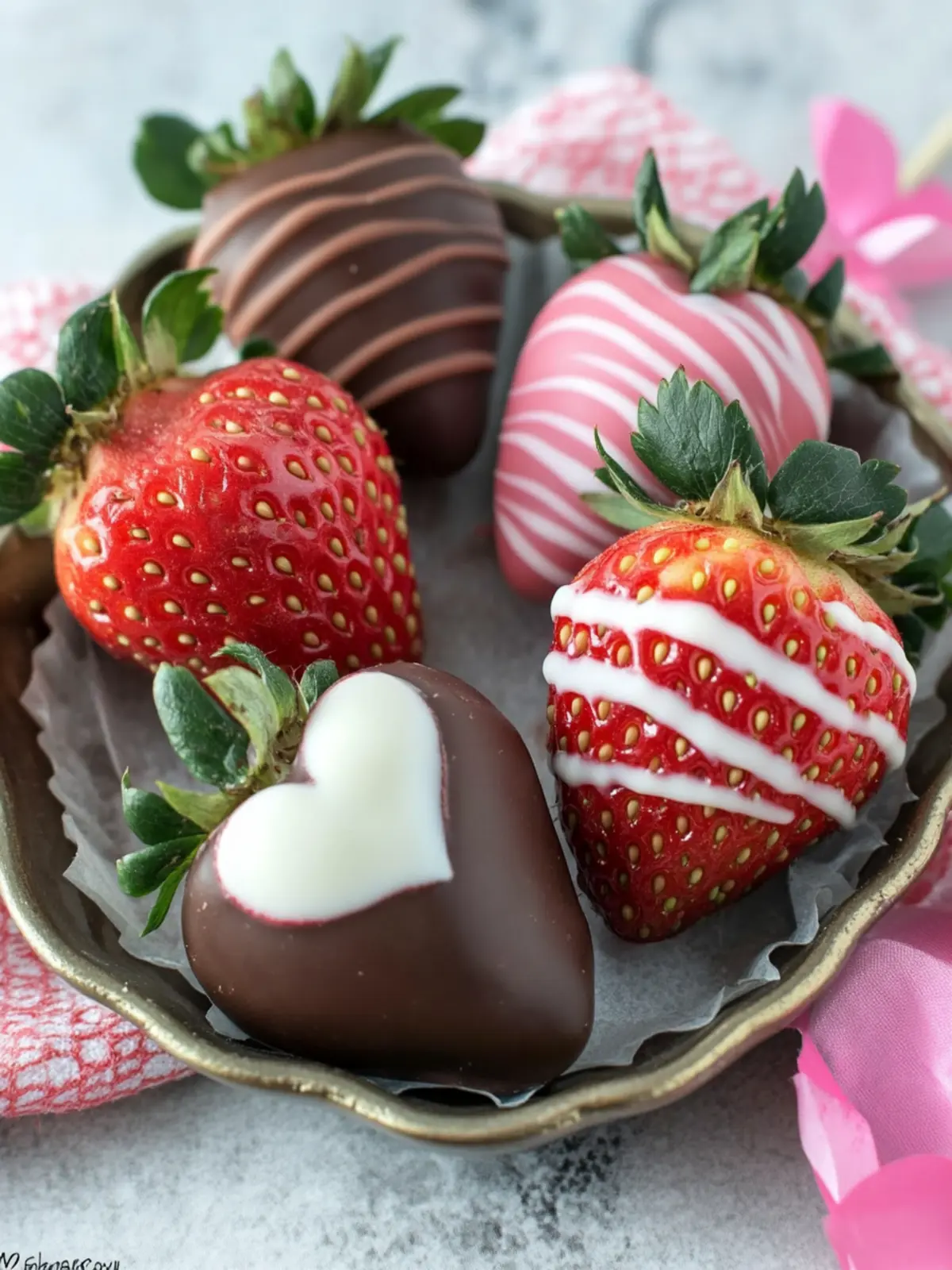 Delicious Valentine s Day Chocolate Covered Strawberries Recipe 4 Valentine s Day Chocolate Covered Strawberries